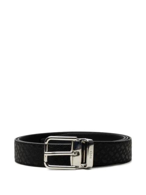 textured buckle belt by HUGO BOSS