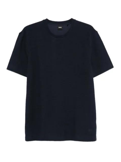 textured cotton T-shirt by HUGO BOSS