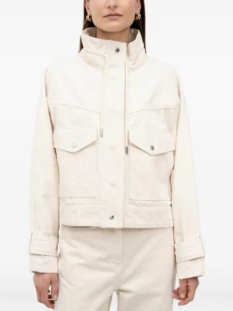 textured drawstring jacket by HUGO BOSS