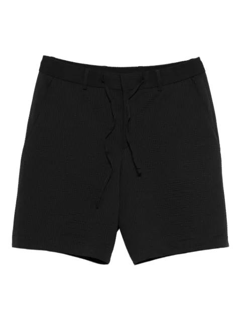 textured drawstring shorts by HUGO BOSS