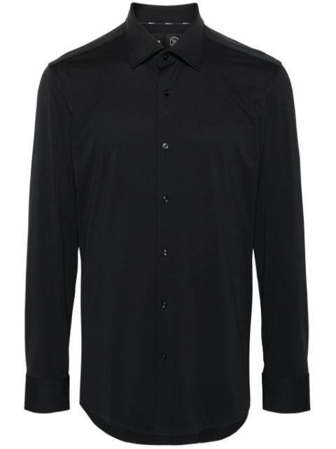 textured-finish shirt by HUGO BOSS