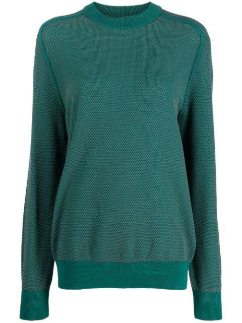 textured round-neck jumper by HUGO BOSS