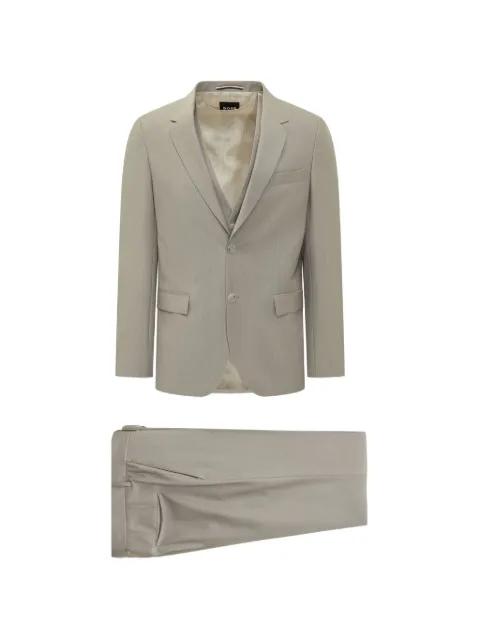 three-piece wool suit by HUGO BOSS