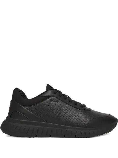 titanis perforated trainers by HUGO BOSS