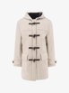 toggle-fastening hoodied duffle coat by HUGO BOSS toggle-fastening hoodied duffle coat by HUGO BOSS