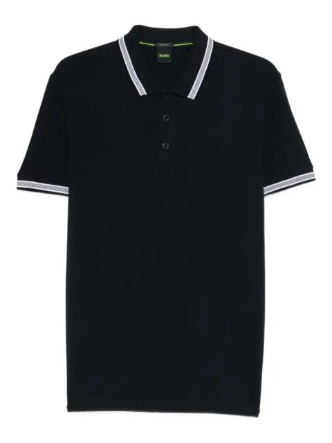 trimmed polo shirt by HUGO BOSS