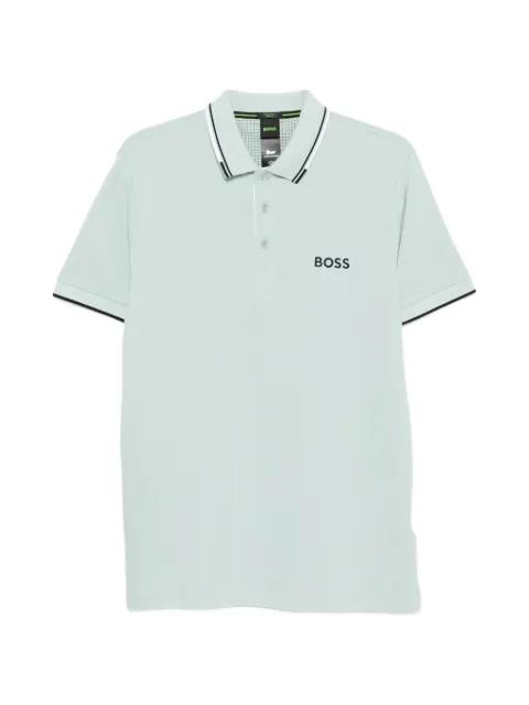 trimmed polo shirt by HUGO BOSS