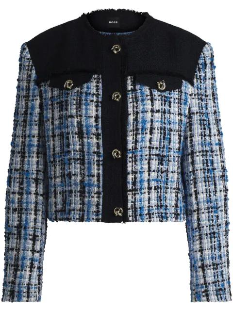 tweed jacket by HUGO BOSS
