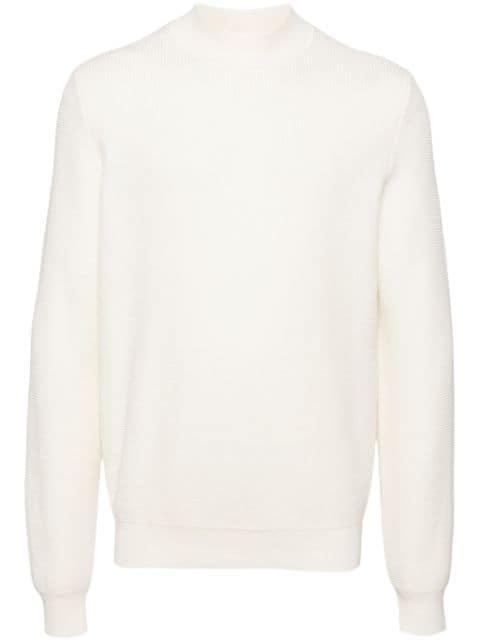 waffle-knit jumper by HUGO BOSS