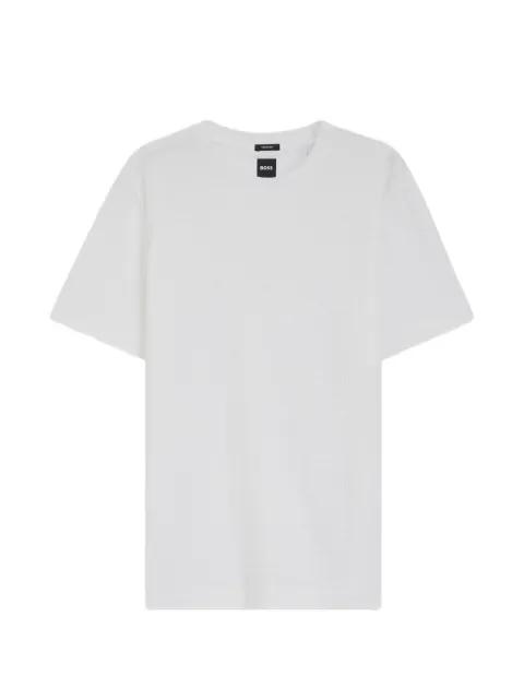 waffle-knit t-shirt by HUGO BOSS