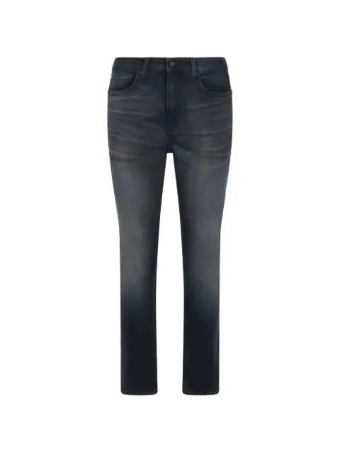 whiskering-effect jeans by HUGO BOSS