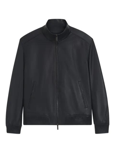 x ASTON MARTIN jacket in leather by HUGO BOSS