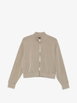 zip-fastening ribbed-trim sweatshirt by HUGO BOSS