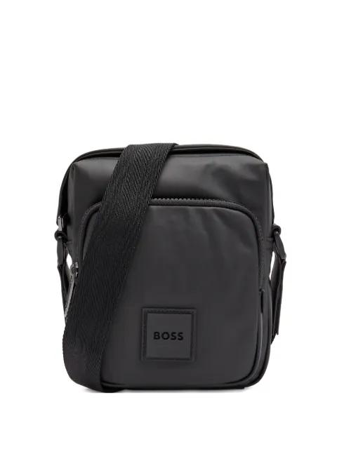zip messenger bag by HUGO BOSS