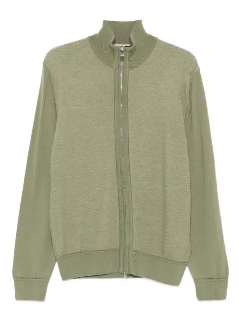 zip neck cardigan by HUGO BOSS
