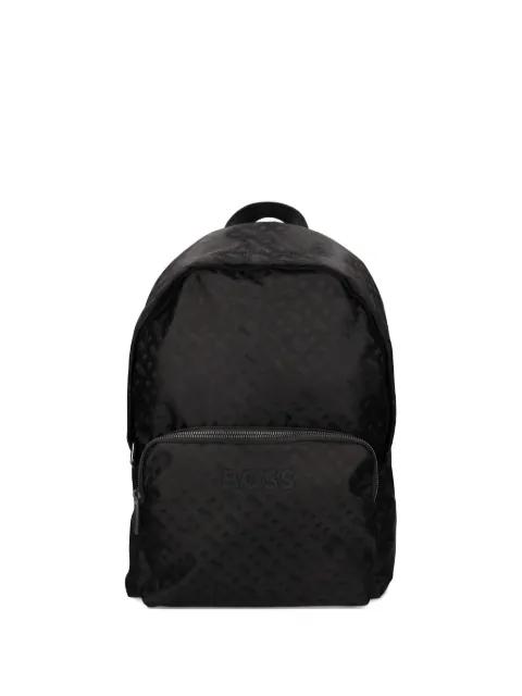 zip patterned backpack by HUGO BOSS