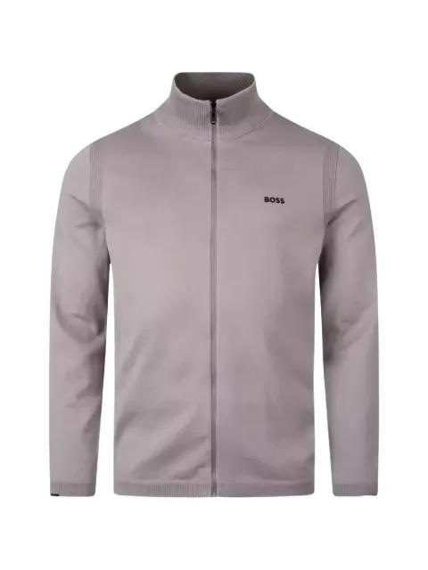 zip ribbed jacket by HUGO BOSS