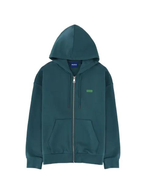 zip-up hoodie by HUGO BOSS