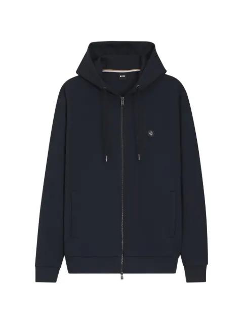 zip-up hoodie by HUGO BOSS