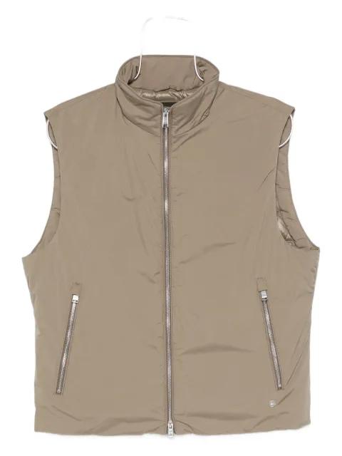 zip-up sleeveless gilet by HUGO BOSS