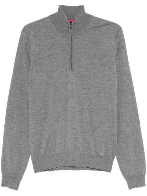 zip-up sweater by HUGO BOSS