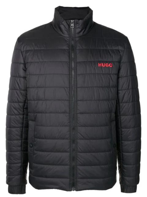 zipped padded jacket by HUGO BOSS