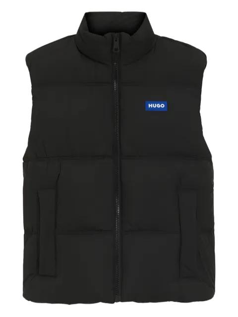 zipped quilted gilet by HUGO BOSS