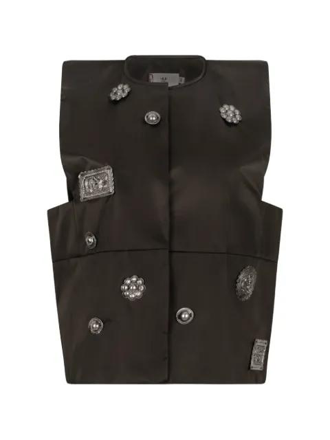 Geranium vest by HUI MILANO