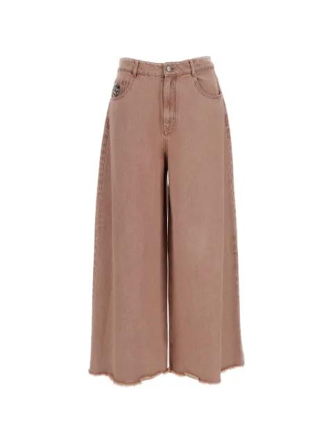 Marco frayed trousers by HUI MILANO