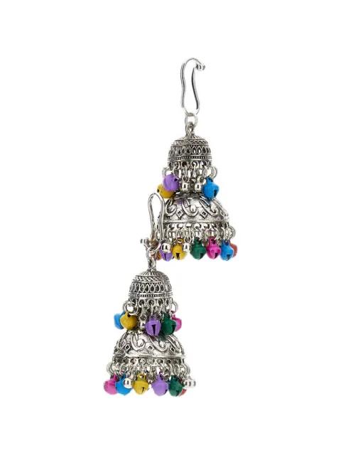 bell-pendant earrings by HUI MILANO