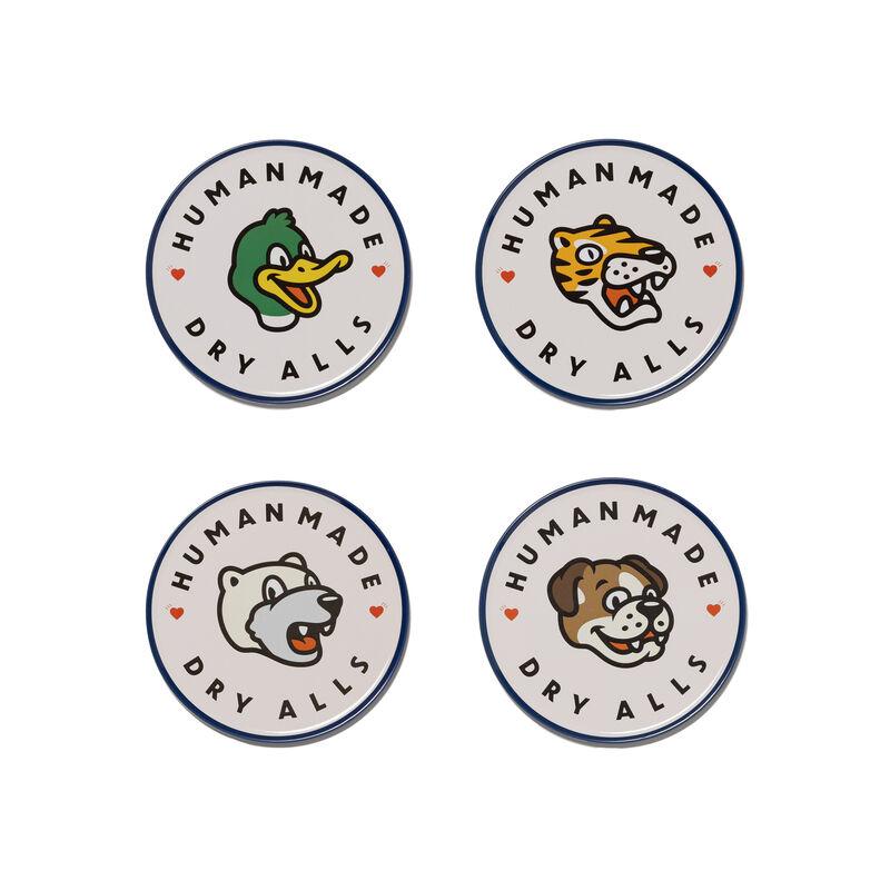 ANIMAL COASTER SET by HUMAN MADE