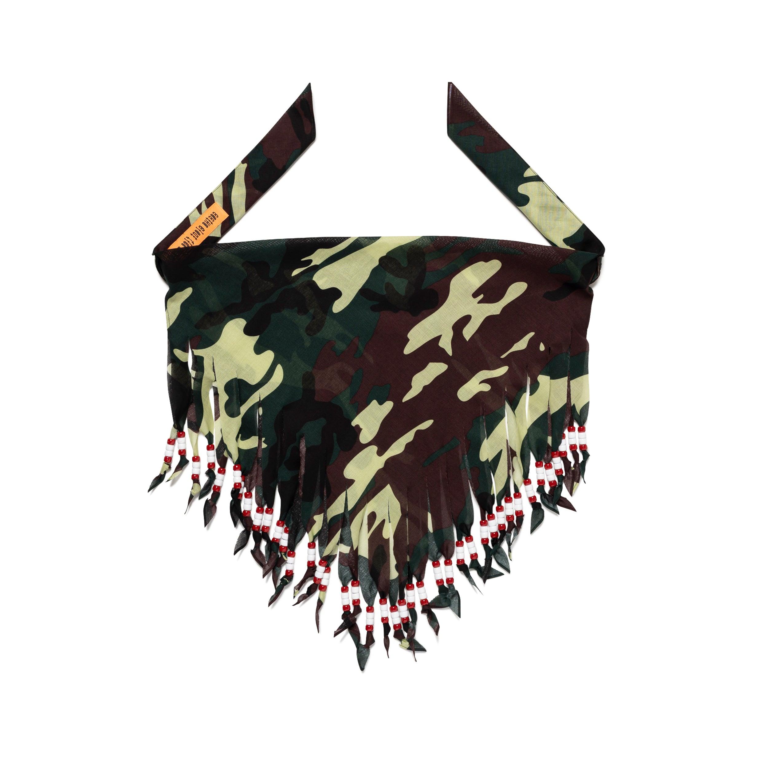 CPFM CAMO BEADED BANDANA by HUMAN MADE