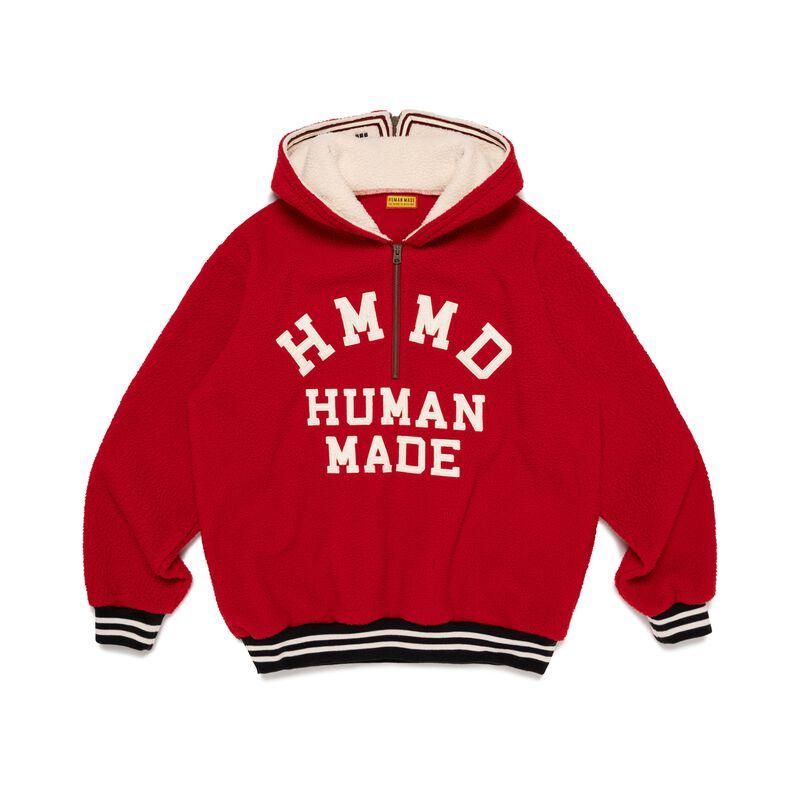 HALF-ZIP FLEECE PULLOVER by HUMAN MADE