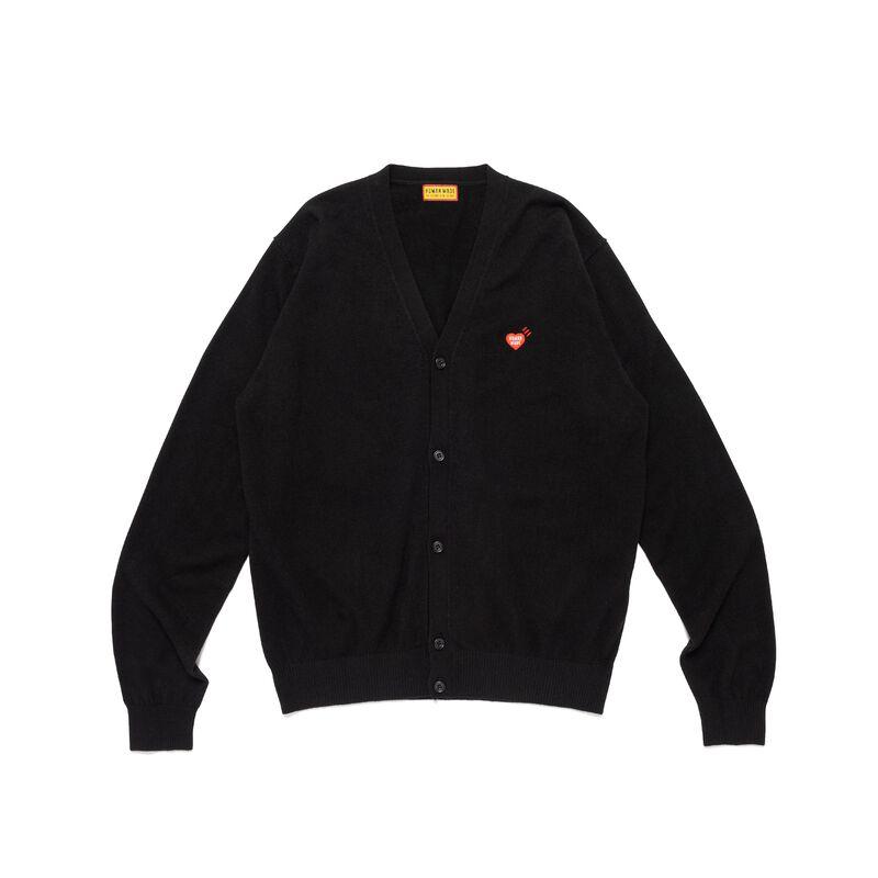 HEART BADGE KNIT CARDIGAN by HUMAN MADE