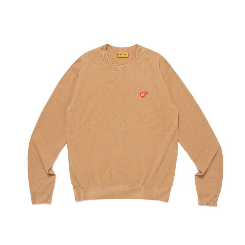 HEART BADGE KNIT SWEATER by HUMAN MADE