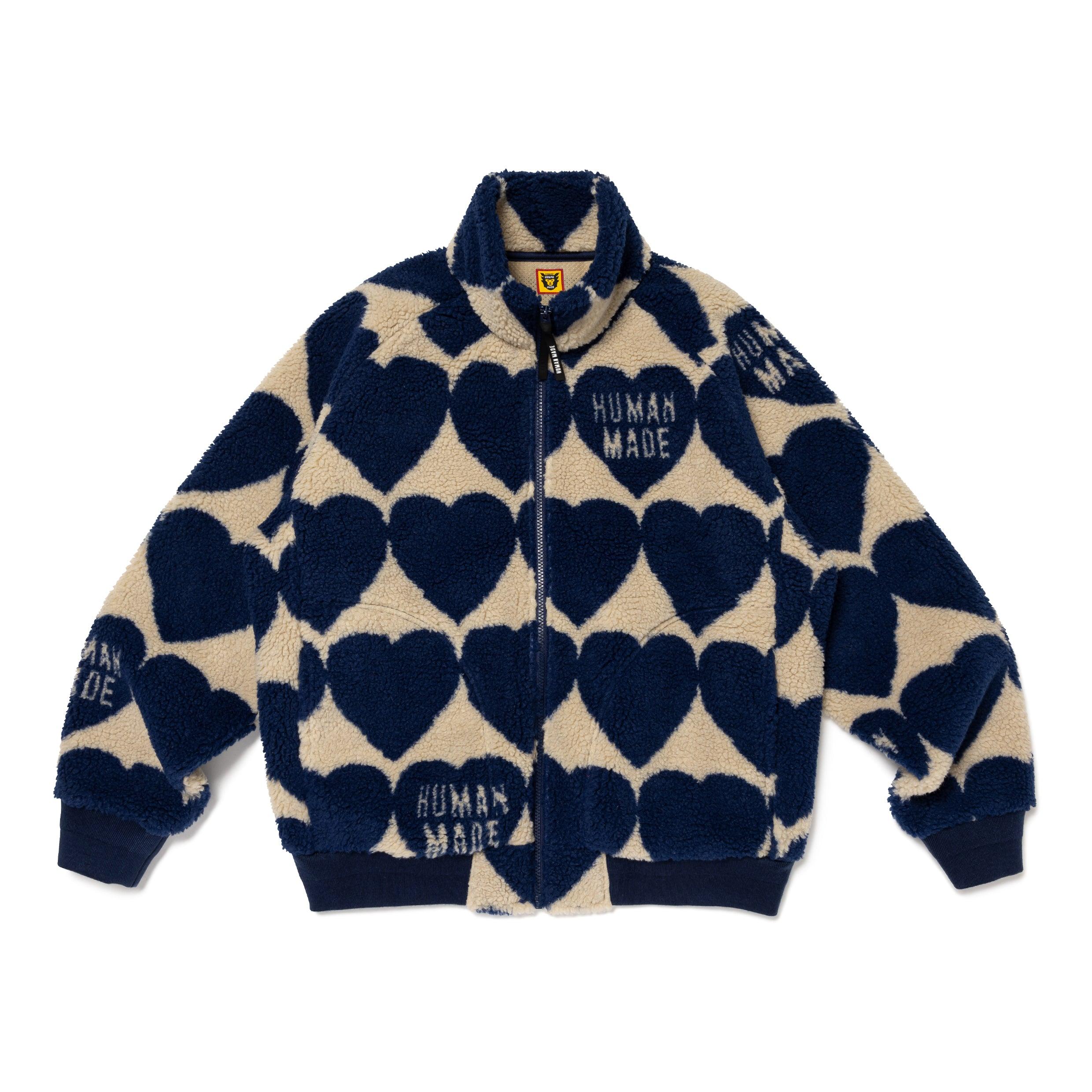 HEART FLEECE JACKET by HUMAN MADE