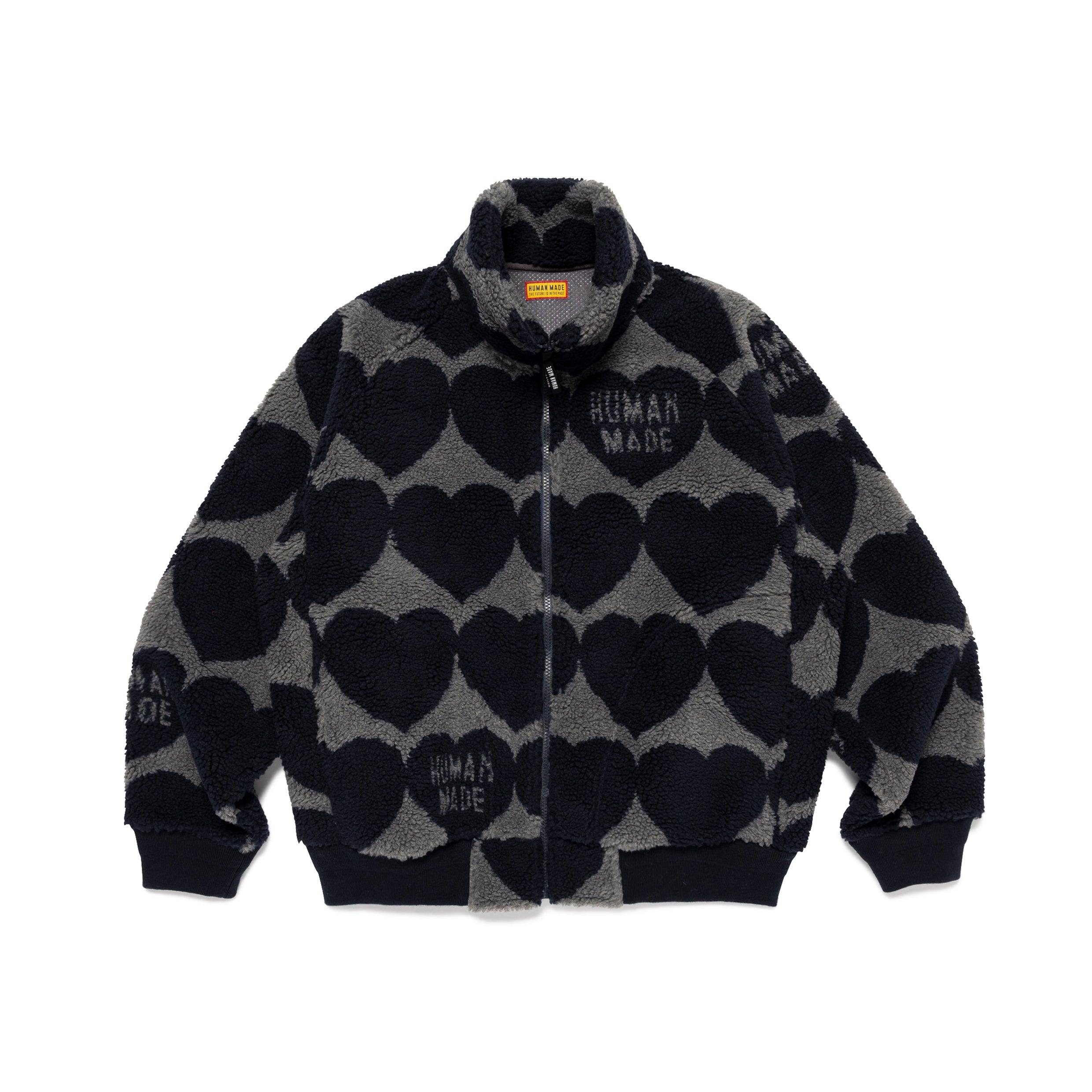 HEART FLEECE JACKET by HUMAN MADE