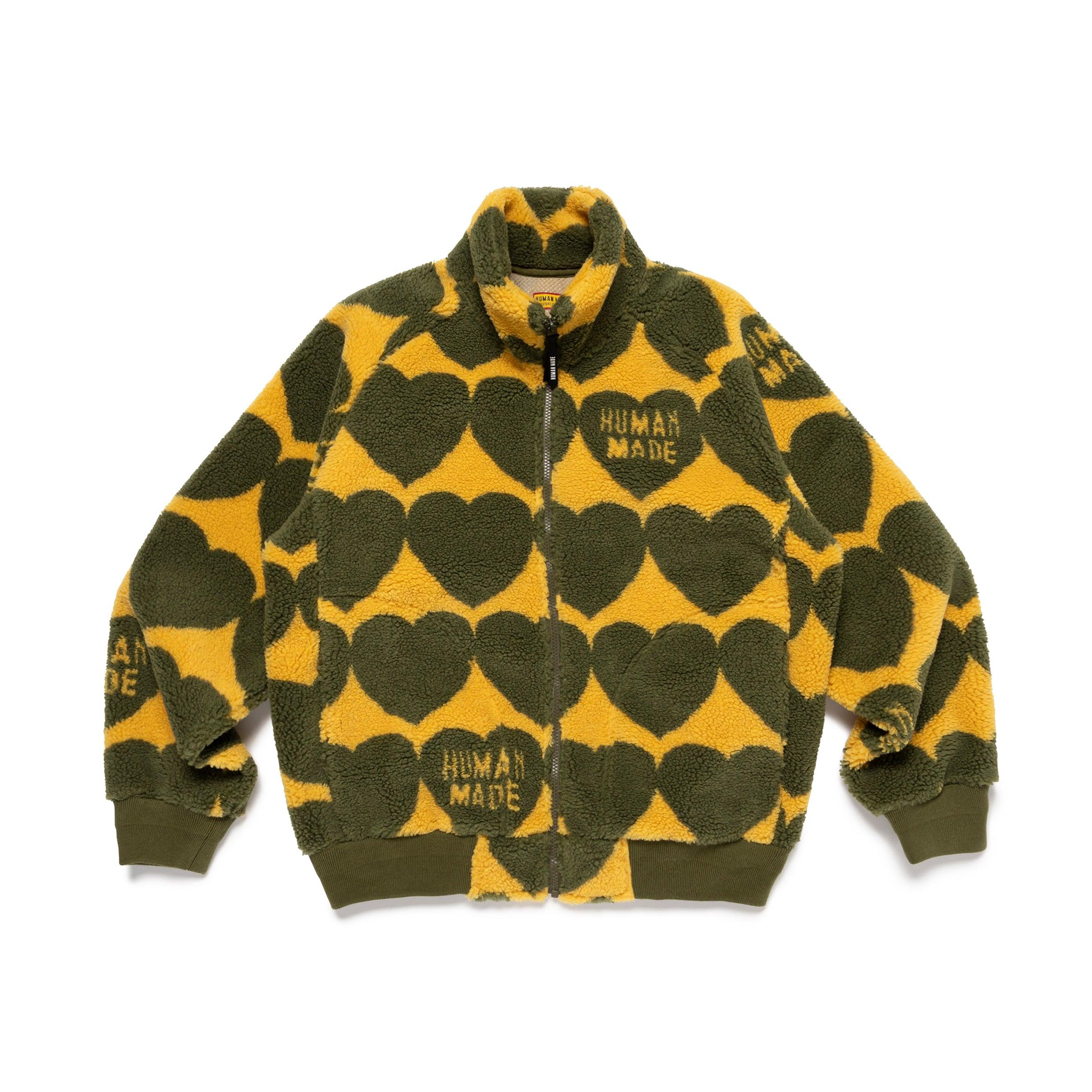 HEART FLEECE JACKET by HUMAN MADE