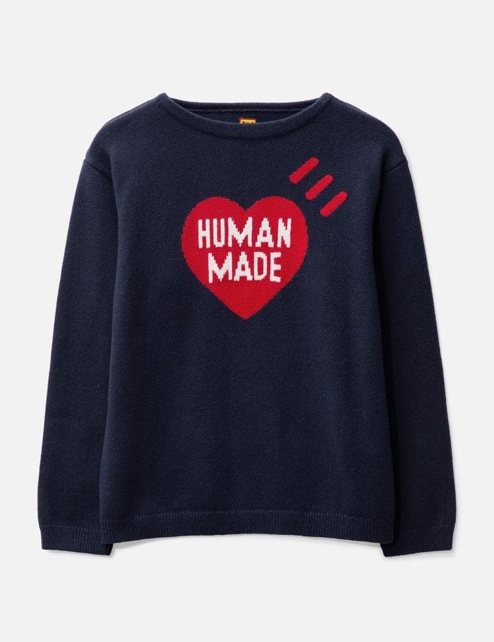 Heart Knit Sweater by HUMAN MADE