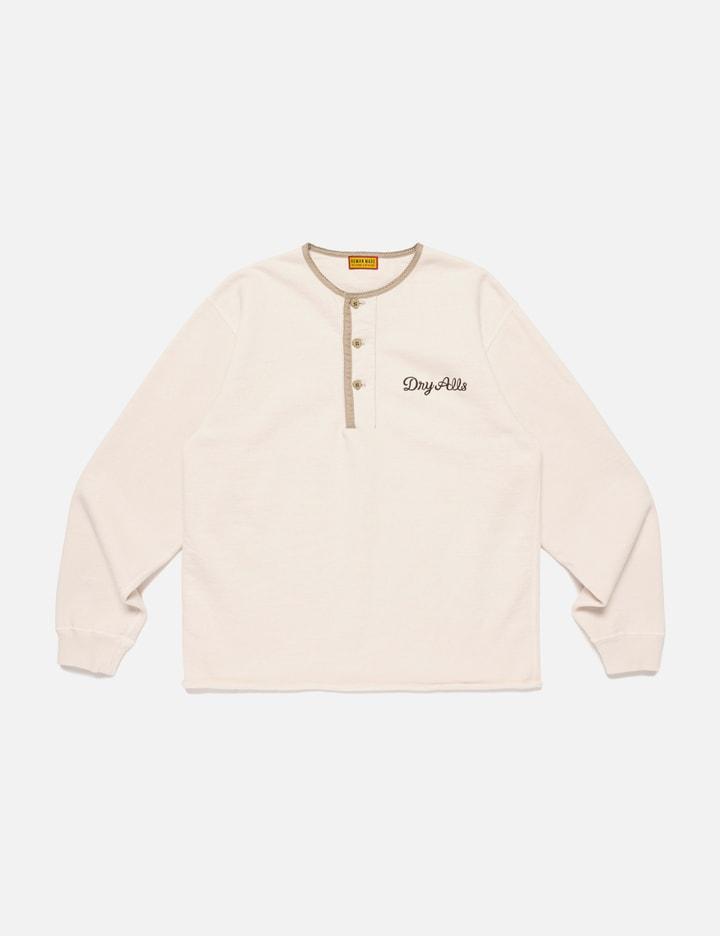 Henley Neck Sweatshirt by HUMAN MADE