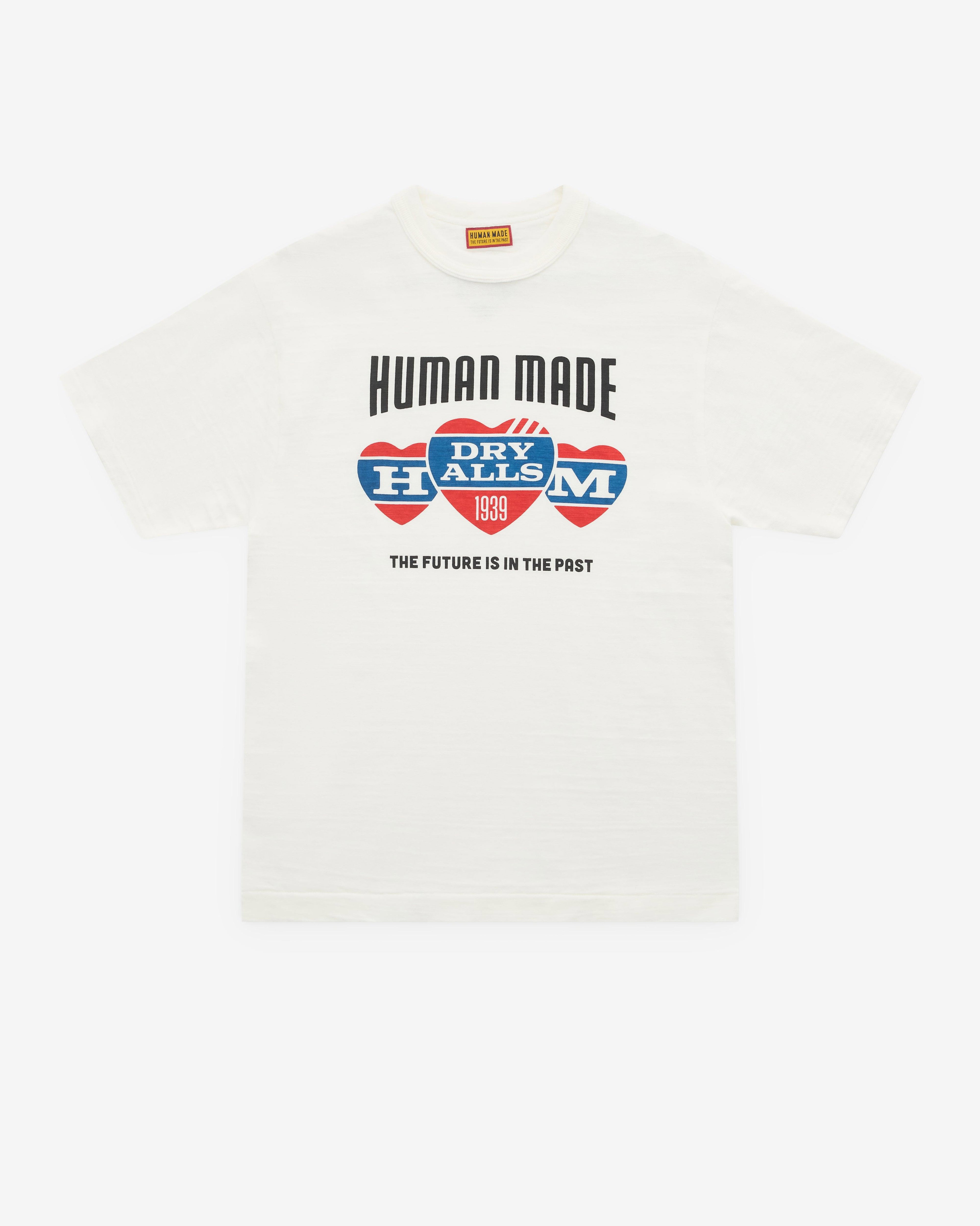 Human Made - Men’s Heart Trio T-Shirt - (White) by HUMAN MADE