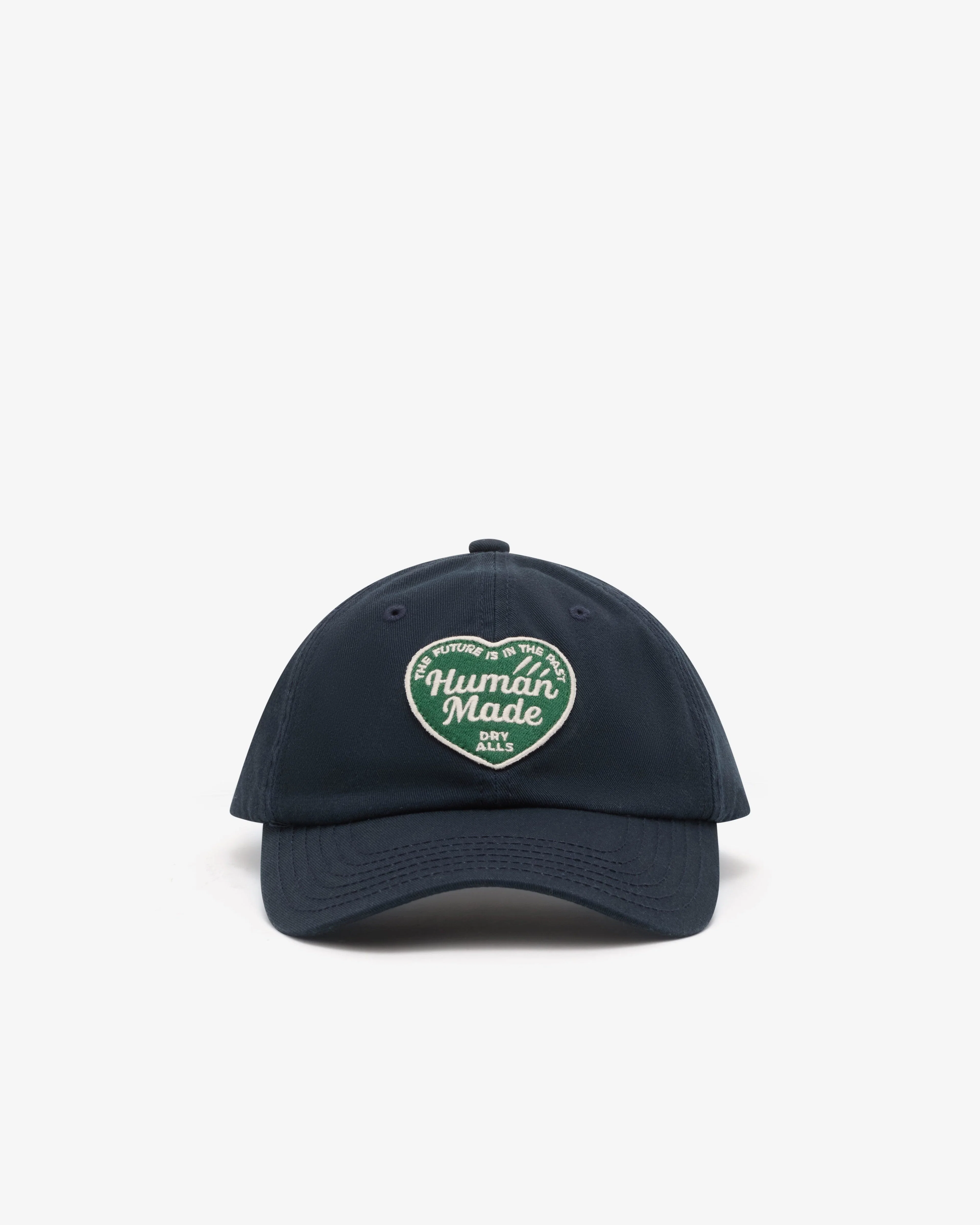 Human Made - Men's Heart Twill Cap - (Navy) by HUMAN MADE
