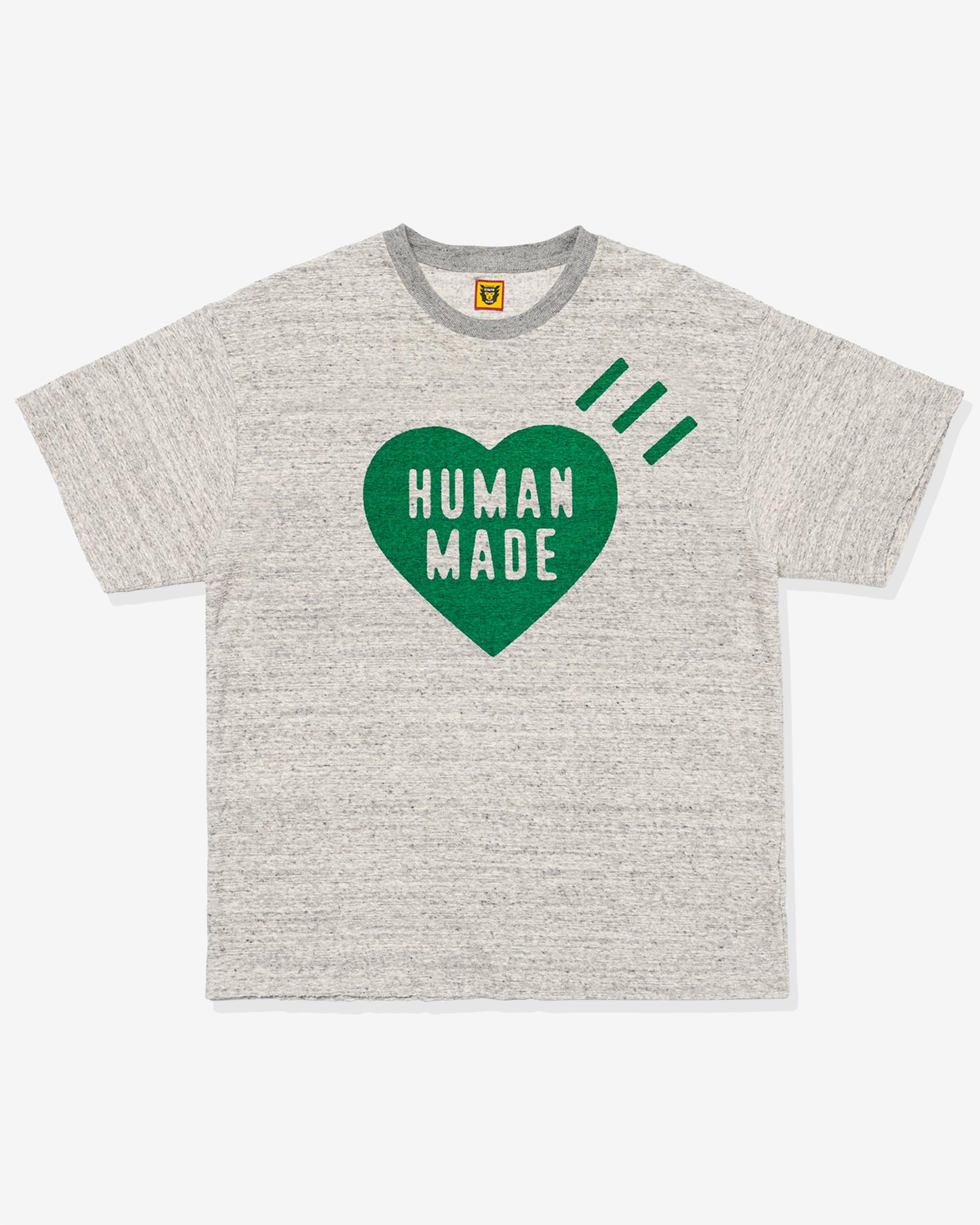 Human Made - Men's Pile T-Shirt - (Gray) by HUMAN MADE