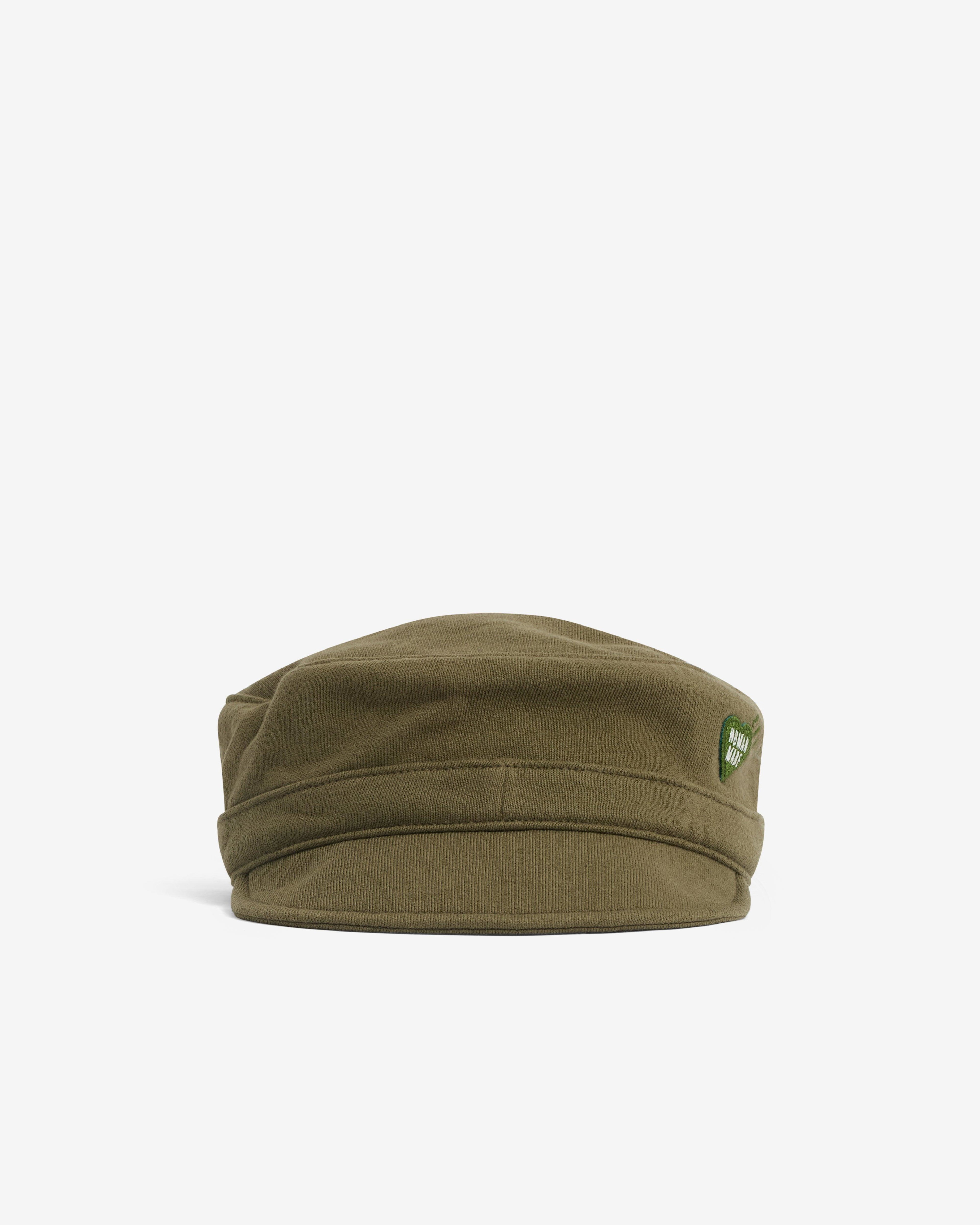 Human Made - Men’s Sweat Mil Cap - (Olive) by HUMAN MADE