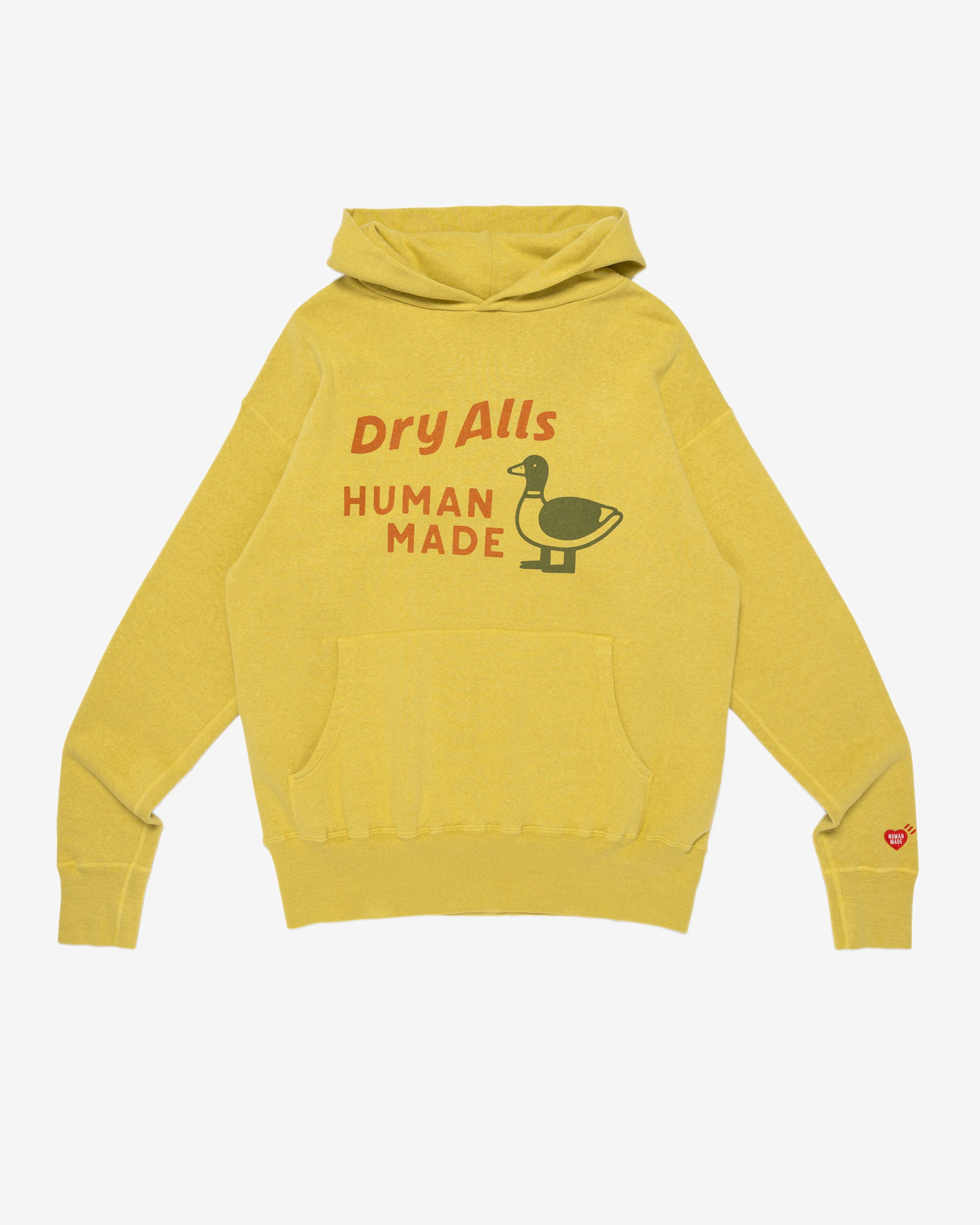 Human Made - Men's Tsuriami Hoodie - (Yellow) by HUMAN MADE