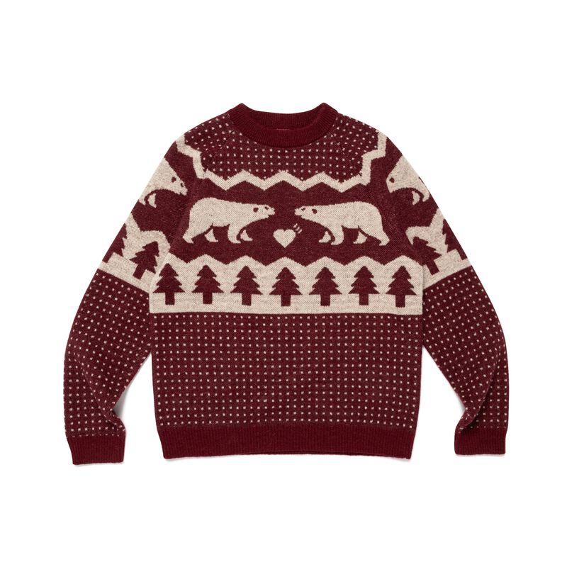 POLAR BEAR KNIT SWEATER by HUMAN MADE