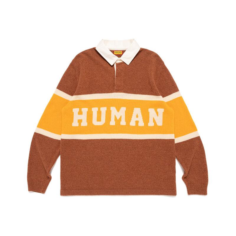RUGBY KNIT SWEATER by HUMAN MADE