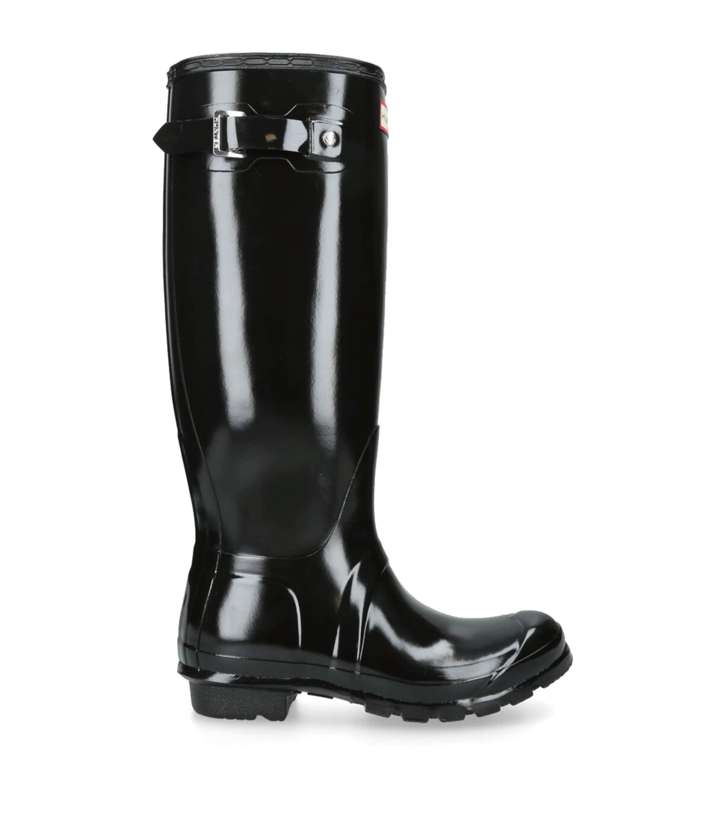 Hunter Original Tall Gloss Wellington Boots by HUNTER