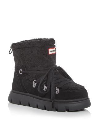 Women's Moriah Faux Fur Waterproof Booties by HUNTER