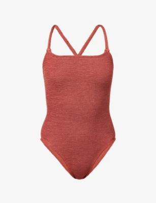 Bette  Square-neck Swimsuit by HUNZA G
